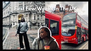 Getting An Apartment In London *Rant* | Finally Got My Brp After 2 Weeks | First few Weeks In The Uk