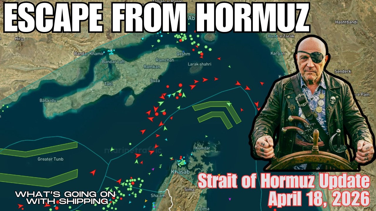 Escape From the Strait of Hormuz...Sort of! | IRGC attack on Three Ships | Dark Fleet Ships Sortie