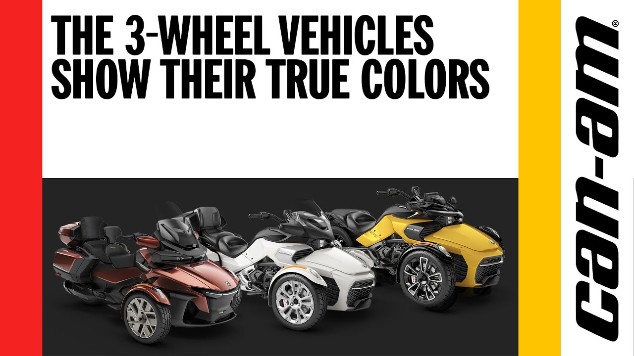 The 3-Wheel Vehicles Show Their True Colors - YouTube