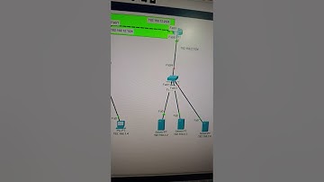 Basic lab topology overview in cisco packet #ciscocertification