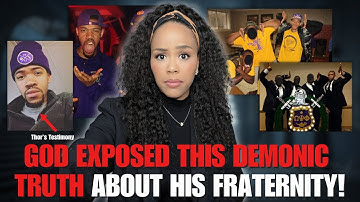 Must Watch! God Exposed THIS Demonic Truth About His Fraternity! Denouncing Omega Psi Phi Fraternity