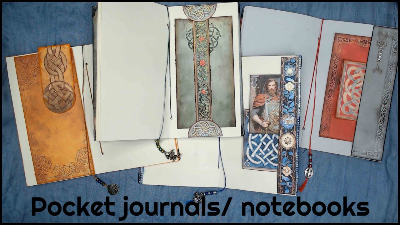 Pocket journal flip-through, the celtic ones.