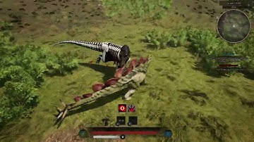 Stego vs Rex - Path of Titans