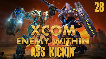 XCOM Enemy Within #28 Rooftop UFO Fighting & Interrogation