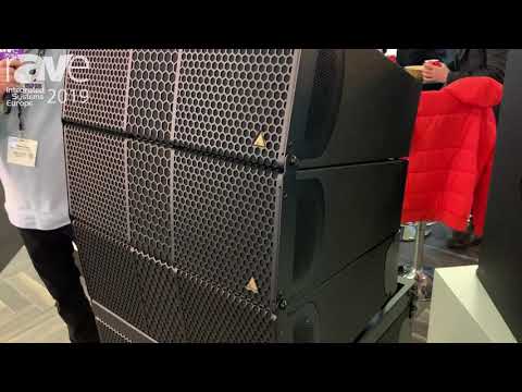ISE 2019: Adamson Displays the IS Series Range of Speakers, Includuing IS10, IS10P and IS19 Subwoofe