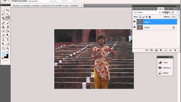 Videotutoriales - Reforzar a un tiempo contraste y saturacion con Photoshop CS4 - rauesso.com
