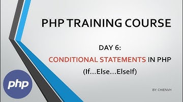 Day6: Conditional Statements in PHP