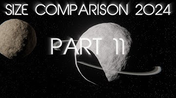 Size Comparison 2024 (Part 11) 4K 60FPS 3D