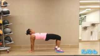 Tabletop Bridge- Build a Workout