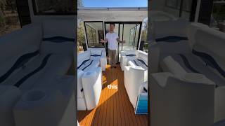 I have two questions for you. First, what do you think I’m adding to the top now? #houseboat