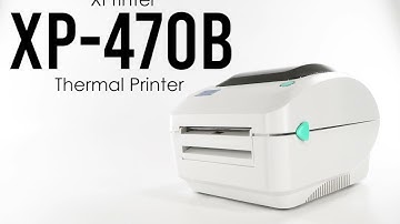 XPrinter XP-470B Bluetooth Thermal Waybill Printer - How to XP470B Bluetooth Thermal Waybill Printer