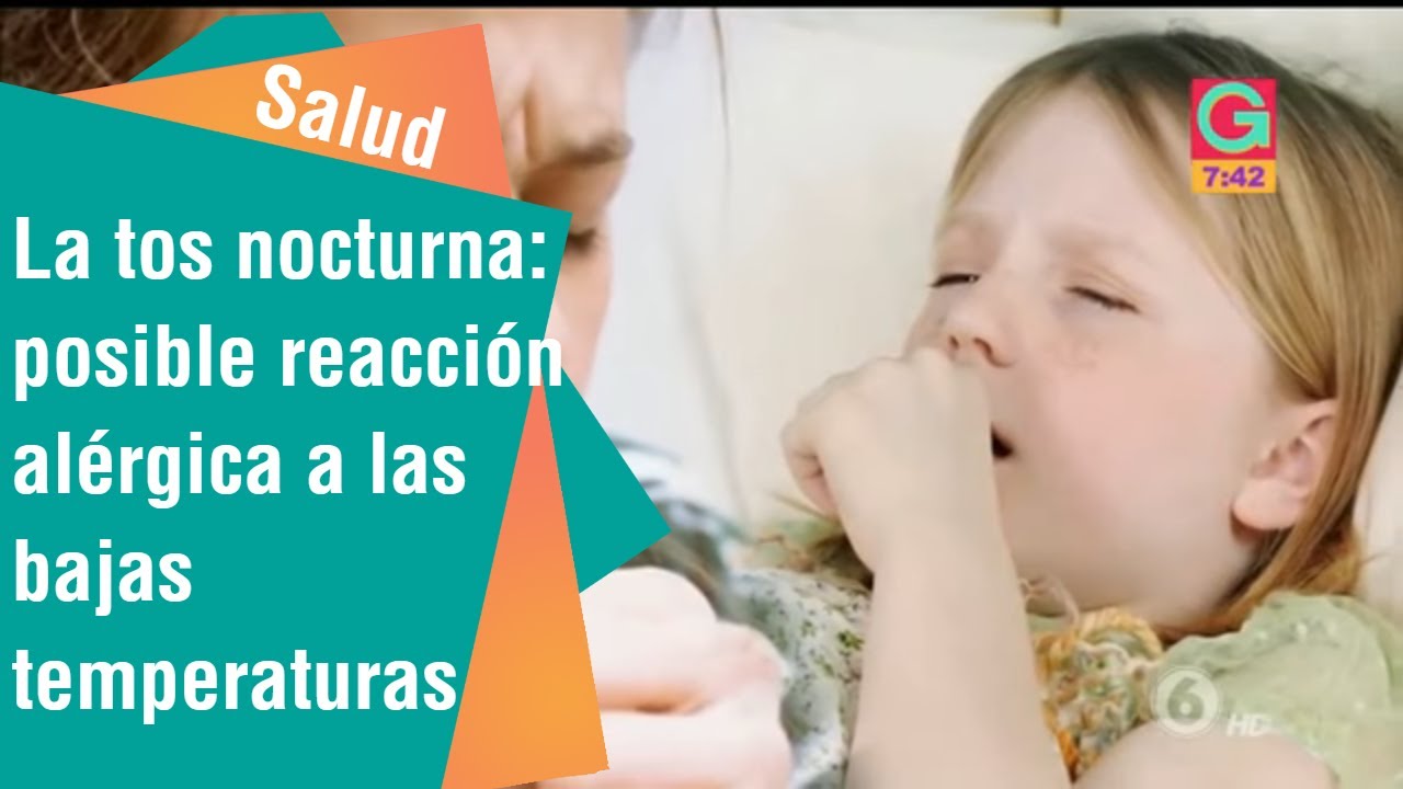 causas de tos nocturna en bebes