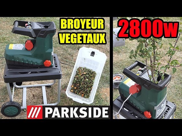 Broyeur De Végétaux Lidl Parkside 2800w