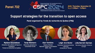 CSPC 2024 Day 2 702 Support strategies for the transition to open access