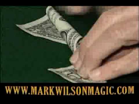 Mark Wilson Money Trick - Free Magic Lesson - Roll the Bills