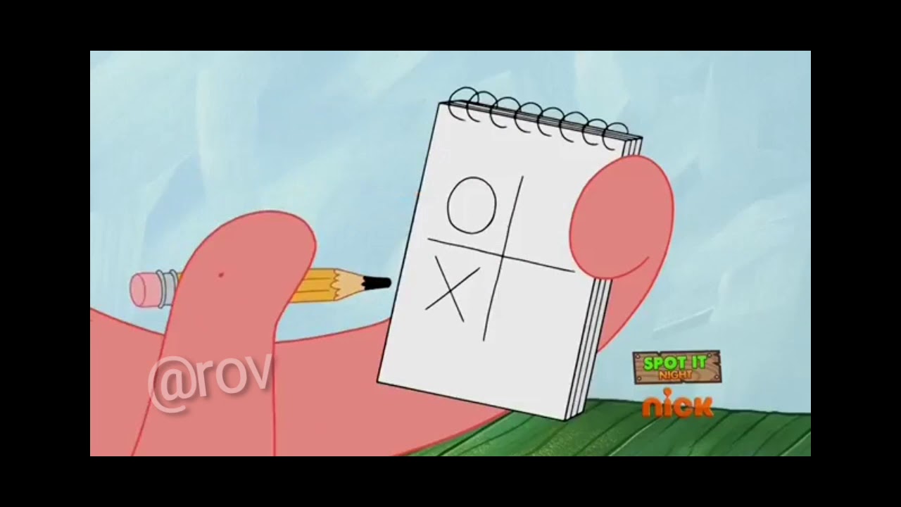 spongebob tic tac toe meme YouTube