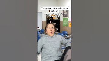 Things we all experience in school #comedy #pov #relatable