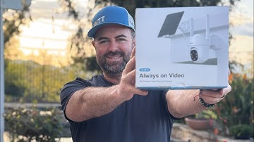 How to install a Solar Security Camera -VIZIUUY Review-
