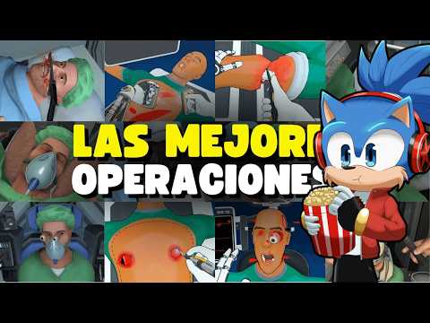HonixPl4Y reacciona - Todas las OPERACIONES de Pepe y Paco (Cirujano VR)