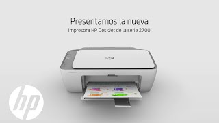Nueva impresora HP DeskJet serie 2700 - YouTube