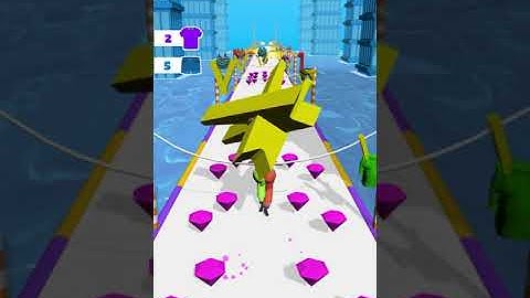 Cloth Run - All Levels Gameplay Android, iOS