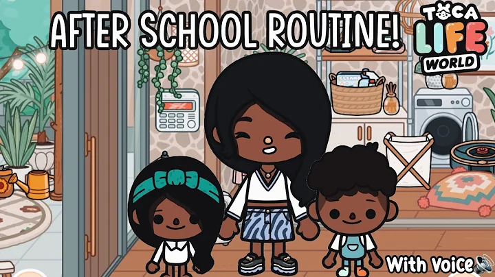 Aesthetic after school routine!|Toca life roleplay|With voice