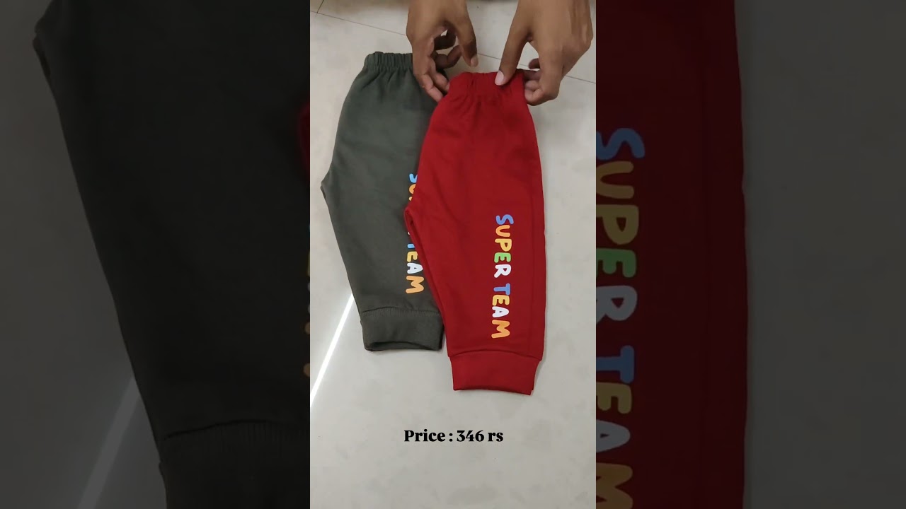 Pack of 3 Pants for Baby Boy 