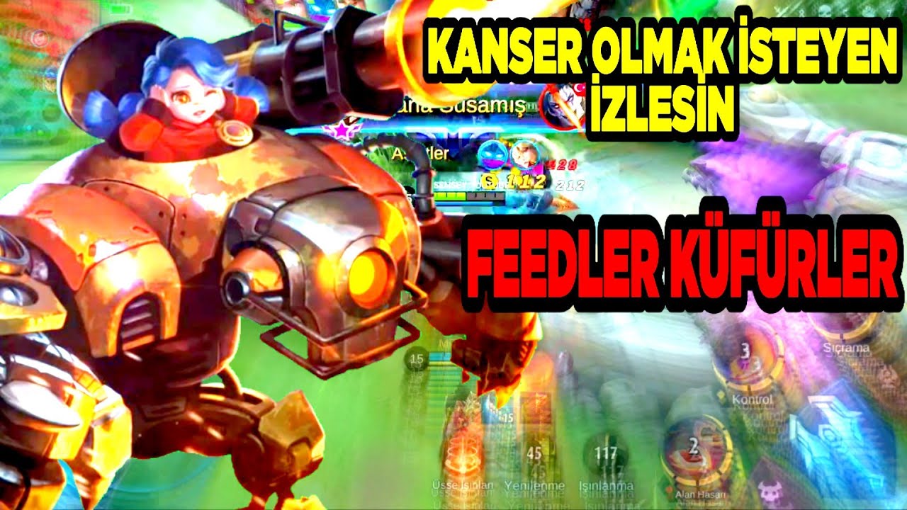 TR SERVERİNİN REZALETİ FEEDLER KÜFÜRLER AHHHH AHHHH MOBİLE LEGENDS
