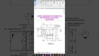 Revit - Steel Detailing 001 #autocad #revitbim #belajarrevit #design #civilengineering