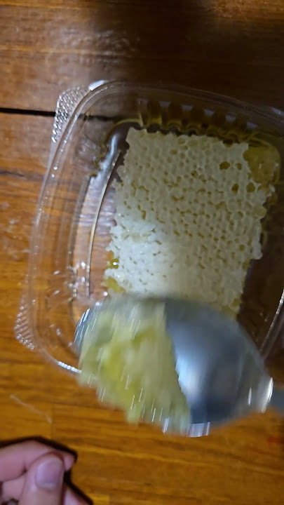 trying honeycomb #yummy #sugar #honey #honeycomb #sweet #delicious