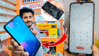 vivo Y20 Broken Glass Replacement.🔥How to solve Broken mobile touch glass.