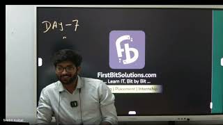 Python Fullstack Data Science With AI |  Day 7 | 7 October 2026 Batch | FirstBit Solutions