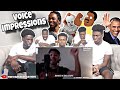 AZZERZ Hit Rap Songs in Voice Impressions! | SICKO MODE, Mo Bamba, Bleed it + MORE! (REACTION)