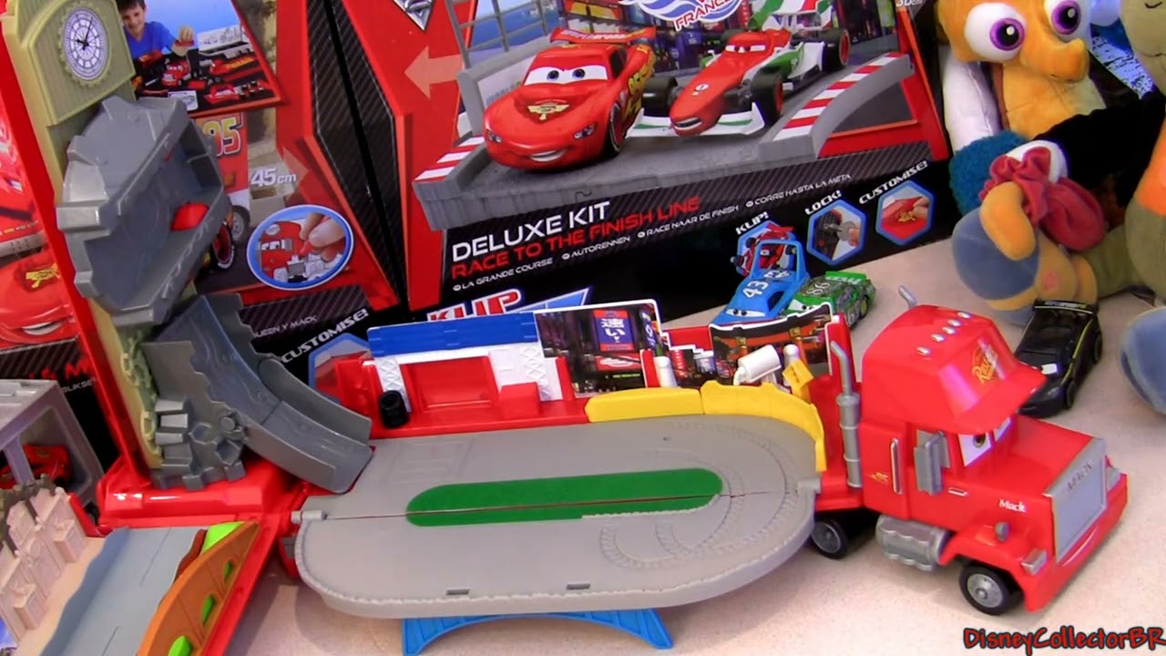Disney Cars Mega Mack Raceworld Playset 3 World in 1 Set toy