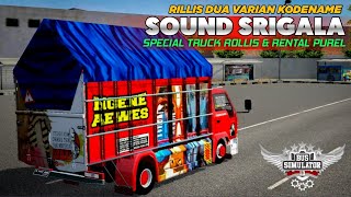 Share 2 varian kodename sound srigala RENTAL PUREL vs sound srigla truck ROLLIS |Bussid 3.6.1