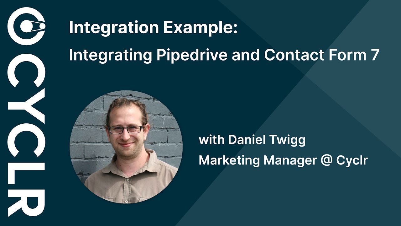 Integrating Pipedrive and Contact Form 7 - YouTube