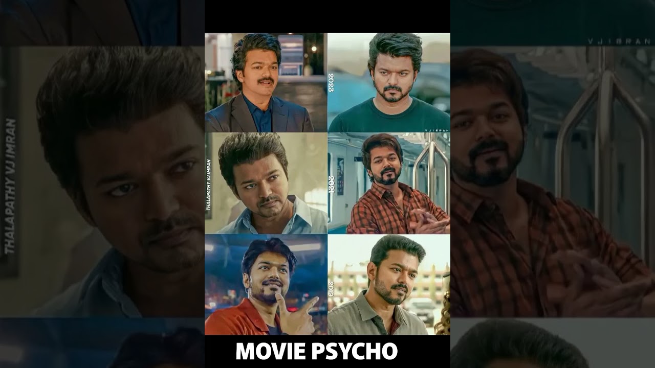 THALAPATHY CHANGE OVER IN MOVIES 
