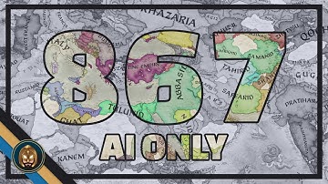 Rise of the Slavs? | Crusader Kings 3 | Ai Only Timelapse