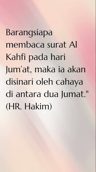 story wa sholawat l Bacalah surah Al Kahfi di hari Jumat #shorts #viral #short #sholawat #story
