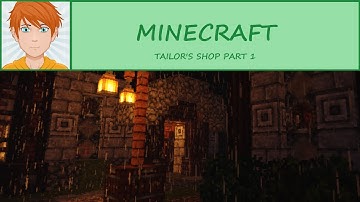Minecraft Town Building | Tailor