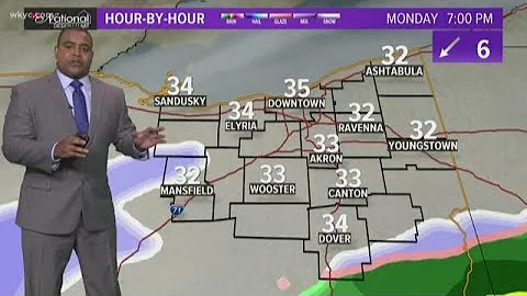 6 p.m. weather forecast December 16, 2019