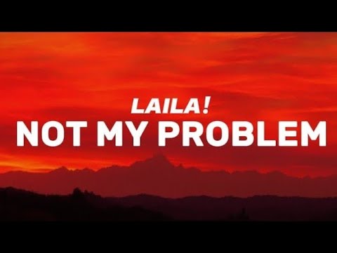 Lala! - Not My Problem (Spedup Lyrics / Tiktok remix) that's just not my problem
