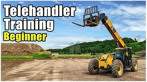 How to Drive a Forklift | Telehandler Forklift Operator Training