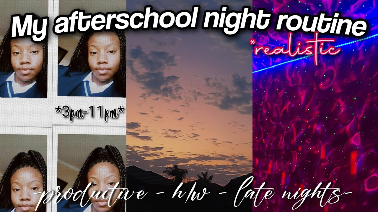 My Afterschool night routine|| South African Youtuber - YouTube