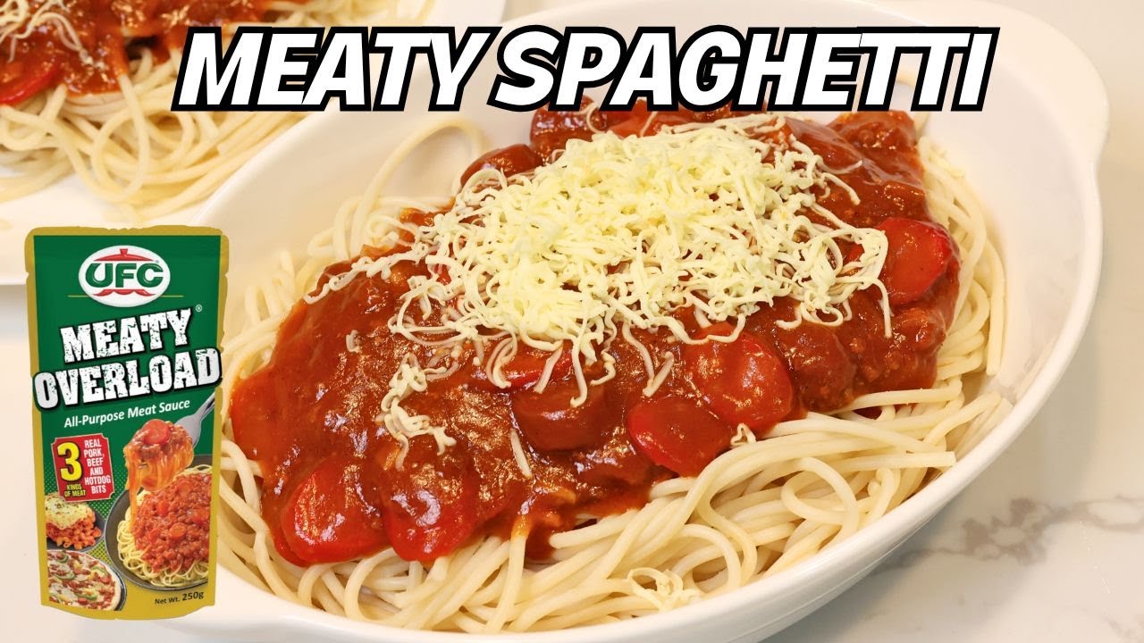 UFC Meaty Overload Spaghetti Recipe - YouTube