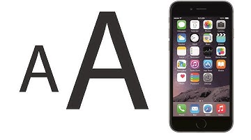 How to Increase Text size in iOS 8 iPhone 6 and iPhone 6 plus