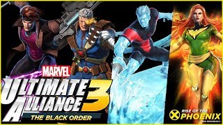 Marvel Ultimate Alliance 3 DLC XMEN Gameplay Rise of the Phoenix Characters