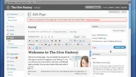 Saving Work on Page.ly