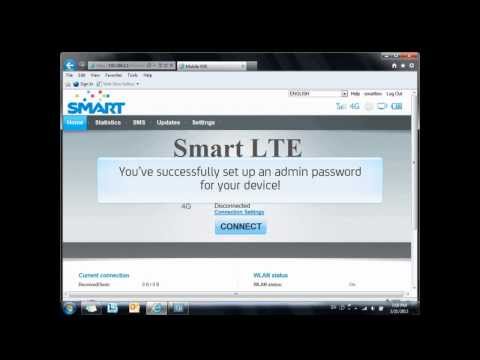 Smart Bro LTE Modem: How to Setup an Admin Password