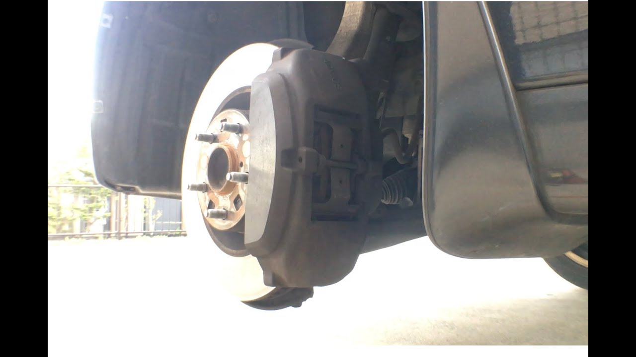 Lexus GS350 DIY brake change YouTube